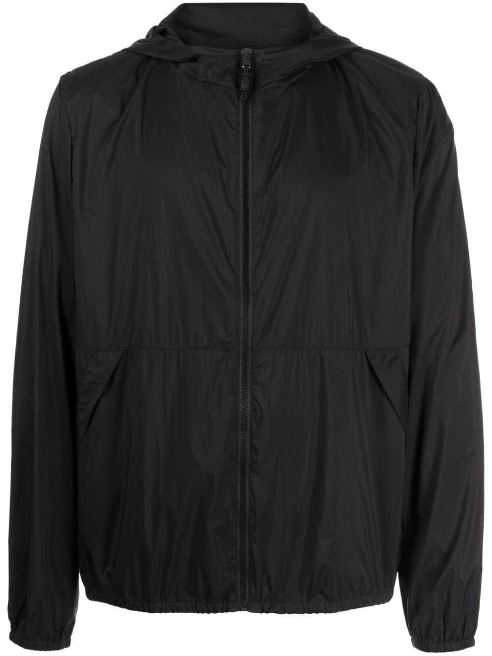 James Perse Windbreaker mit Reißverschluss - Schwarz von James Perse