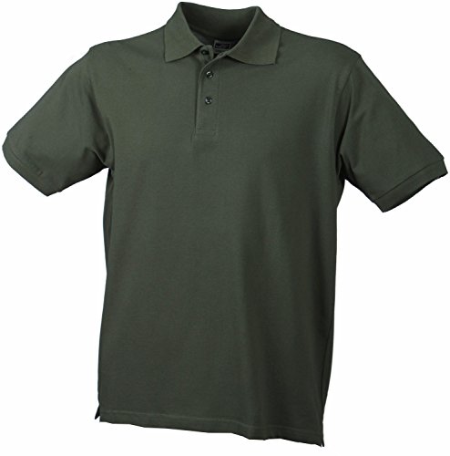 Classic Polo Junior/James & Nicholson (JN 070k) XS S M L XL XXL XXL (158-164),Olive von James & Nicholson