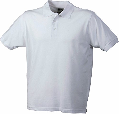 Classic Polo Junior/James & Nicholson (JN 070k) XS S M L XL XXL XXL (158-164),Weiß von James & Nicholson