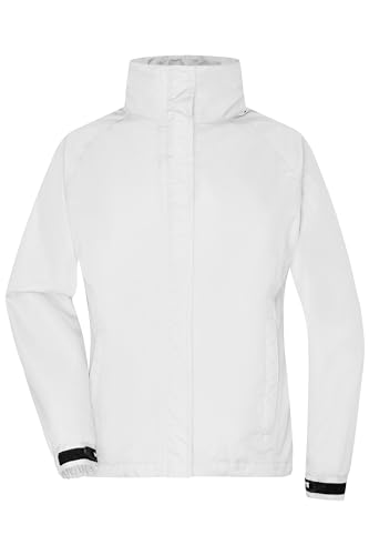 James & Nicholson Damen Outdoor Jacket - Taillierte Jacke für Wind und Wetter | Farbe: white | Grösse: L von James & Nicholson