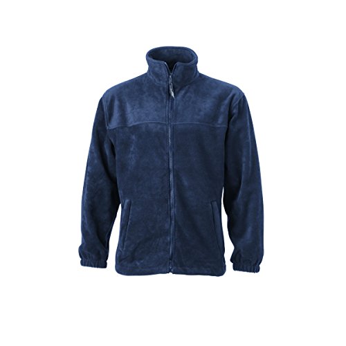 Fleece Jacke - Farbe: Navy - Größe: 3XL von James & Nicholson
