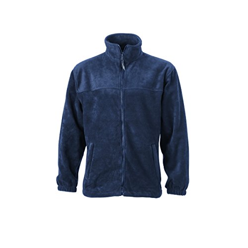 Fleece Jacke - Farbe: Navy - Größe: L von James & Nicholson