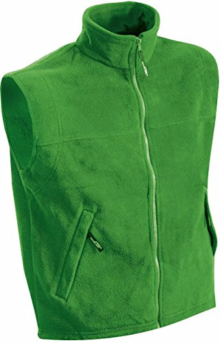Fleece Weste - Farbe: Lime Green - Größe: XL von James & Nicholson