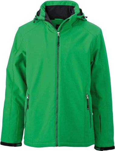 J&N - Herren Wintersport-Jacke (JN1054), Grün, Gr. XL von James & Nicholson