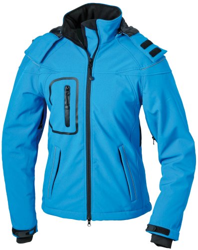 J&N - modische Damen Winter-Softshelljacke (JN1001) S,Aqua von James & Nicholson