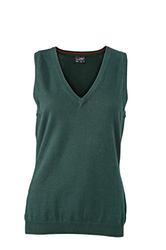 JAMES & NICHOLSON Klassischer Baumwoll-Pullunder S,forest-green JAMES & NICHOLSON Klassischer Baumwoll-Pullunder S,forest-green von James & Nicholson
