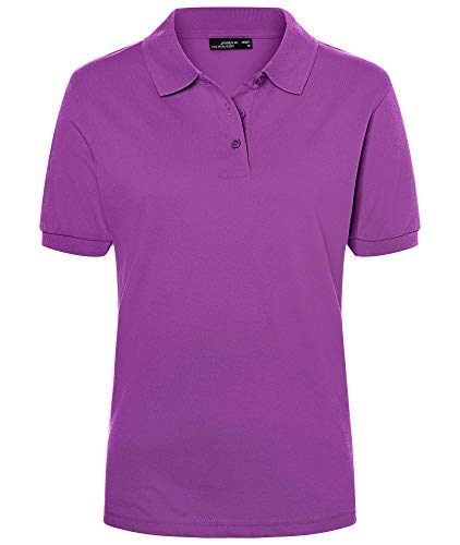 James + Nicholson Klassisches Ladies Poloshirt JN 071 Gr. Large, Violett von James & Nicholson