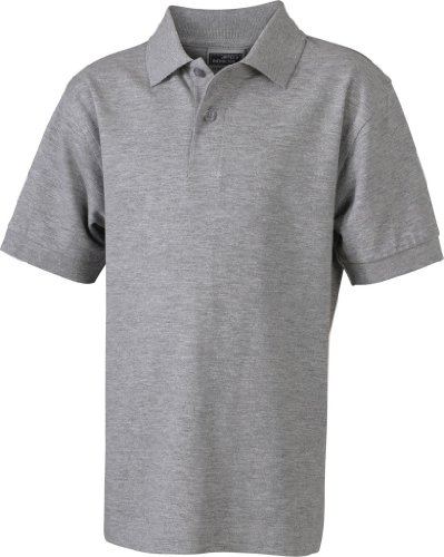 James + Nicholson Klassisches Ladies Poloshirt JN 071 Gr. Medium, Grey - Grey Heather von James & Nicholson