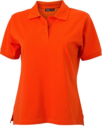 James + Nicholson Klassisches Ladies Poloshirt JN 071 Gr. X-Large, Orange - Dark Orange von James & Nicholson