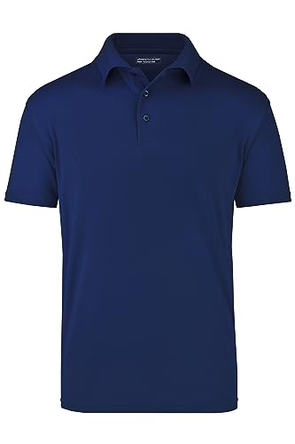 James & Nicholson Cooldry Polo - Atmungsaktives Funktions-Poloshirt für Damen und Herren | Farbe: Navy | Grösse: 3XL von James & Nicholson