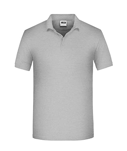 James & Nicholson Damen Basic Kapuzensweat - Leicht taillierter Kapuzenpulli mit angerauter Innenseite | Farbe: Grey-Heather | Grösse: L von James & Nicholson