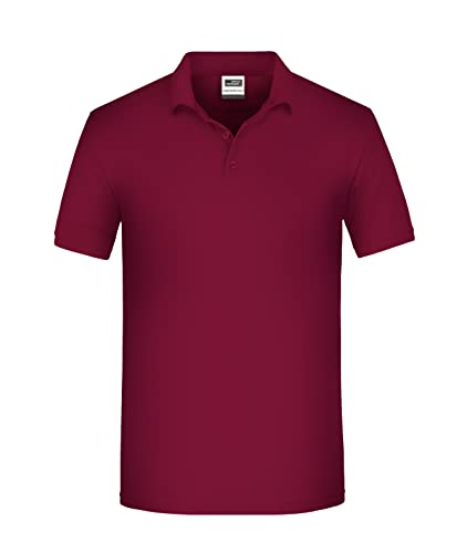 James & Nicholson Damen Basic Kapuzensweat - Leicht taillierter Kapuzenpulli mit angerauter Innenseite | Farbe: Wine | Grösse: L von James & Nicholson