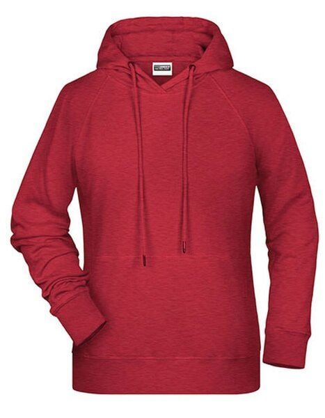James & Nicholson Damen College Hoodie Hoody Kapuzenpullover Kapuzenpulli Meliert Melang von James & Nicholson