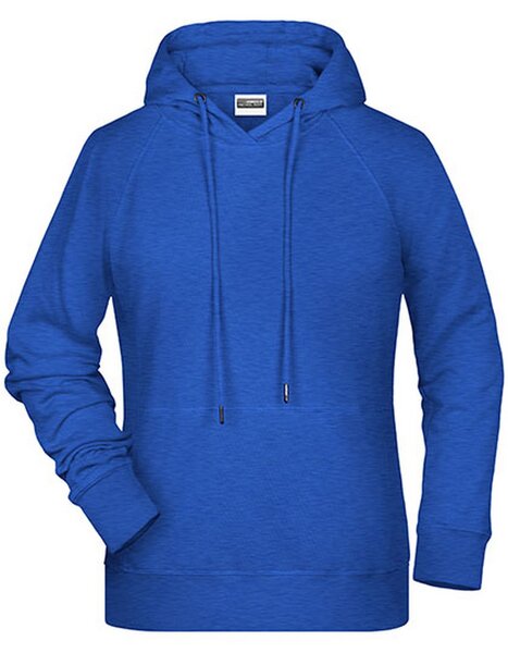 James & Nicholson Damen College Hoodie Hoody Kapuzenpullover Kapuzenpulli Meliert Melang von James & Nicholson