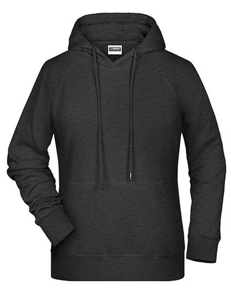 James & Nicholson Damen College Hoodie Hoody Kapuzenpullover Kapuzenpulli Meliert Melang von James & Nicholson