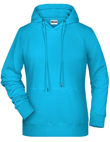 James & Nicholson Damen College Hoodie Hoody Kapuzenpullover Kapuzenpulli Meliert Melang von James & Nicholson