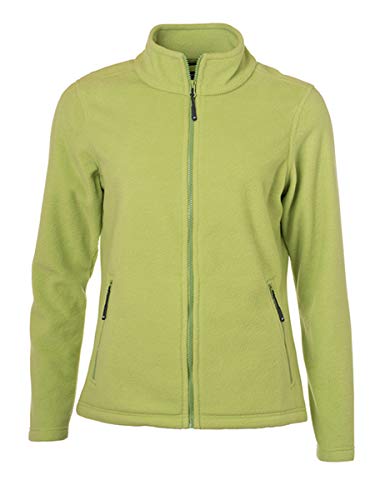 James & Nicholson Damen Fleecejacke JN781 Gr. M, limettengrün von James & Nicholson