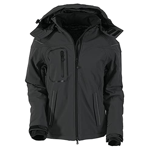 James & Nicholson Damen Jacke Softshelljacke Winter schwarz (black) Medium von James & Nicholson