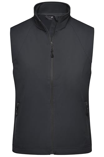 James & Nicholson Damen Jacke Softshellweste schwarz (black) XX-Large von James & Nicholson
