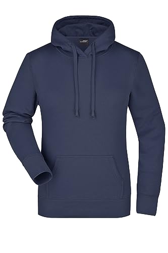 JAMES & NICHOLSON – Kapuzen – Damen – Blau – Blue – Marineblau (Navy) – S von James & Nicholson