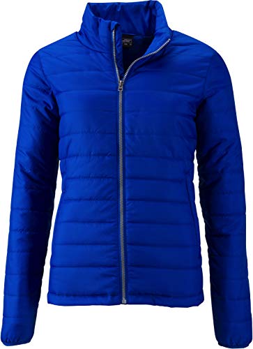 James & Nicholson Damen Ladies' Padded Jacket Jacke, Blau (Royal), 34 (Herstellergröße: S) von James & Nicholson