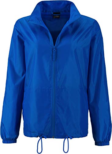 James & Nicholson Damen Ladies' Promo Jacket Jacke, Blau (Bright-Blue), 42 (Herstellergröße: XXL) von James & Nicholson