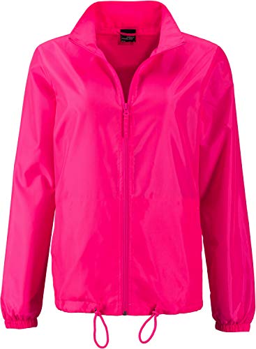 James & Nicholson Damen Ladies' Promo Jacket Jacke, Rosa (Bright-Pink), 36 (Herstellergröße: M) von James & Nicholson