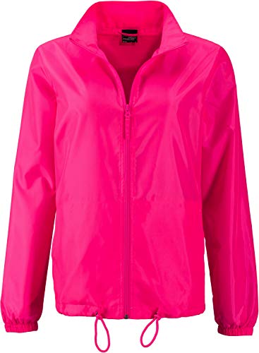 James & Nicholson Damen Ladies' Promo Jacket Jacke, Rosa (Bright-Pink), 42 (Herstellergröße: XXL) von James & Nicholson