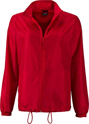 James & Nicholson Damen Ladies' Promo Jacket Jacke, Rot (Light-Red), 40 (Herstellergröße: XL) von James & Nicholson