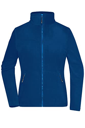 James & Nicholson Damen Microfleece Jacke - Leicht taillierte Jacke aus Anti-Pilling Microfleece | Farbe: royal | Grösse: L von James & Nicholson