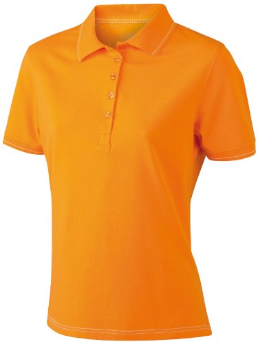 James & Nicholson Damen Poloshirt FunktionsElastic X-Large orange/white von James & Nicholson