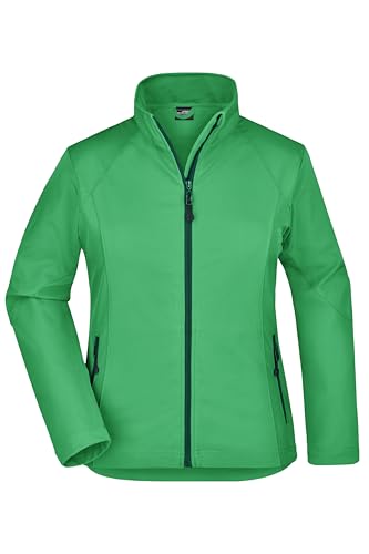 James & Nicholson Damen Softshell Jacke - Modische und sportliche Jacke aus elastischem Softshell | Farbe: green | Grösse: XXL von James & Nicholson