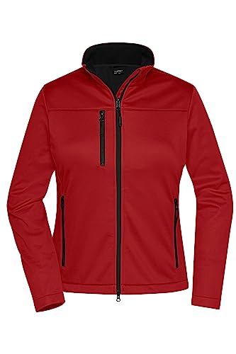 James & Nicholson Damen Softshell Jacke Recycled Polyester - Leicht taillierte Shoftshelljacke aus Funktionsmaterial mit Stehkragen | Farbe: red | Grösse: L James & Nicholson Damen Softshell Jacke Recycled Polyester - Leicht taillierte Shoftshelljacke aus Funktionsmaterial mit Stehkragen | Farbe: red | Grösse: L von James & Nicholson