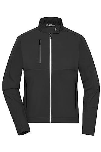 James & Nicholson Damen Softshell Jacke - Softshelljacke in sportlichem Design | Farbe: black | Grösse: XL von James & Nicholson