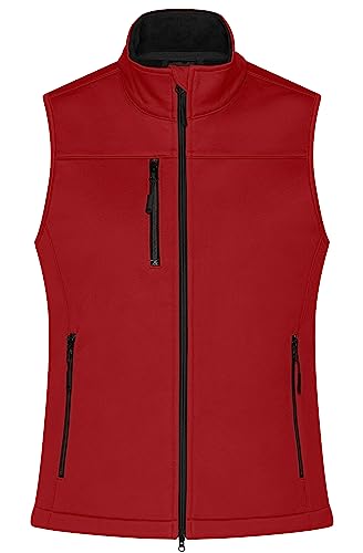 James & Nicholson Damen Softshell Weste Recycled Polyester - Leicht taillierte Softshellweste im sportlichen Look aus recyceltem Polyester | Farbe: red | Grösse: M James & Nicholson Damen Softshell Weste Recycled Polyester - Leicht taillierte Softshellweste im sportlichen Look aus recyceltem Polyester | Farbe: red | Grösse: M von James & Nicholson