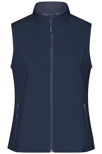 James & Nicholson Damen Softshell Weste - Taillierte Weste aus atmungsaktivem Softshell | Farbe: navy/navy | Grösse: XXL James & Nicholson Damen Softshell Weste - Taillierte Weste aus atmungsaktivem Softshell | Farbe: navy/navy | Grösse: XXL von James & Nicholson