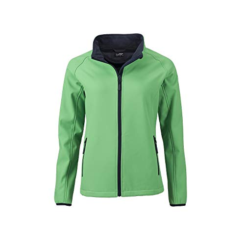 James & Nicholson - Damen Softshelljacke für Promotion und Freizeit (M, Green/Navy) von James & Nicholson