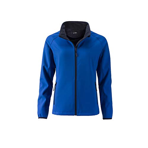 James & Nicholson - Damen Softshelljacke für Promotion und Freizeit (S, Nautic-Blue/Navy) von James & Nicholson