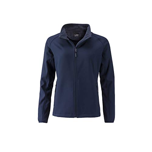 James & Nicholson - Damen Softshelljacke für Promotion und Freizeit (XXL, Navy/Navy) von James & Nicholson