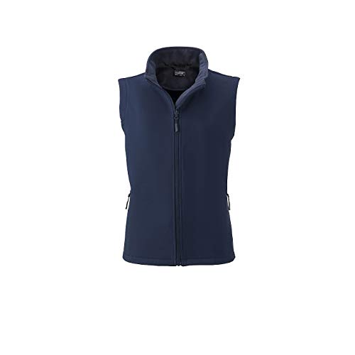 James & Nicholson - Damen Softshellweste für Promotion und Freizeit (L, Navy/Navy) von James & Nicholson