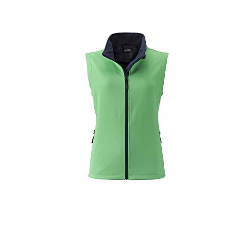 James & Nicholson - Damen Softshellweste für Promotion und Freizeit (XL, Green/Navy) von James & Nicholson