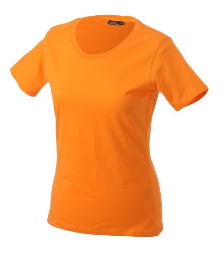 James & Nicholson Damen T-Shirt Basic Medium orange von James & Nicholson