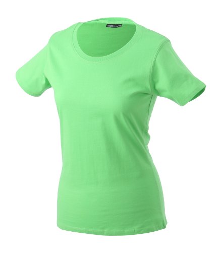 James & Nicholson Damen T-Shirt Basic Large lime-green von James & Nicholson