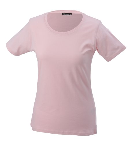 James & Nicholson Damen T-Shirt Basic Medium rose von James & Nicholson