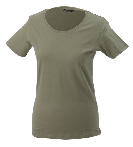 James & Nicholson Damen T-Shirt Basic XX-Large khaki James & Nicholson Damen T-Shirt Basic XX-Large khaki von James & Nicholson