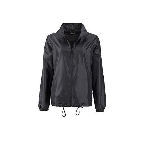 James & Nicholson - Damen Windbreaker für Promotion und Freizeit (L, Black) von James & Nicholson