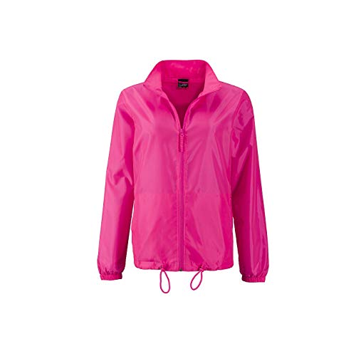 James & Nicholson - Damen Windbreaker für Promotion und Freizeit (L, Bright-pink) von James & Nicholson