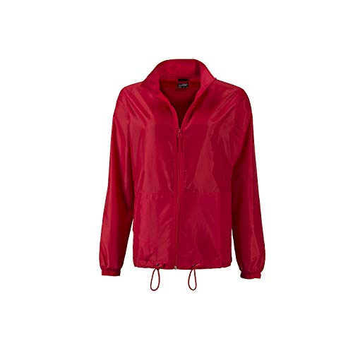 James & Nicholson - Damen Windbreaker für Promotion und Freizeit (L, Light-Red) von James & Nicholson