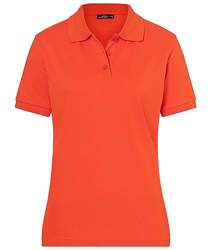 James & Nicholson Damenpolo Classic - Piqué-Poloshirt mit gestrickten Bündchen | Farbe: Grenadine | Grösse: XXL James & Nicholson Damenpolo Classic - Piqué-Poloshirt mit gestrickten Bündchen | Farbe: Grenadine | Grösse: XXL von James & Nicholson