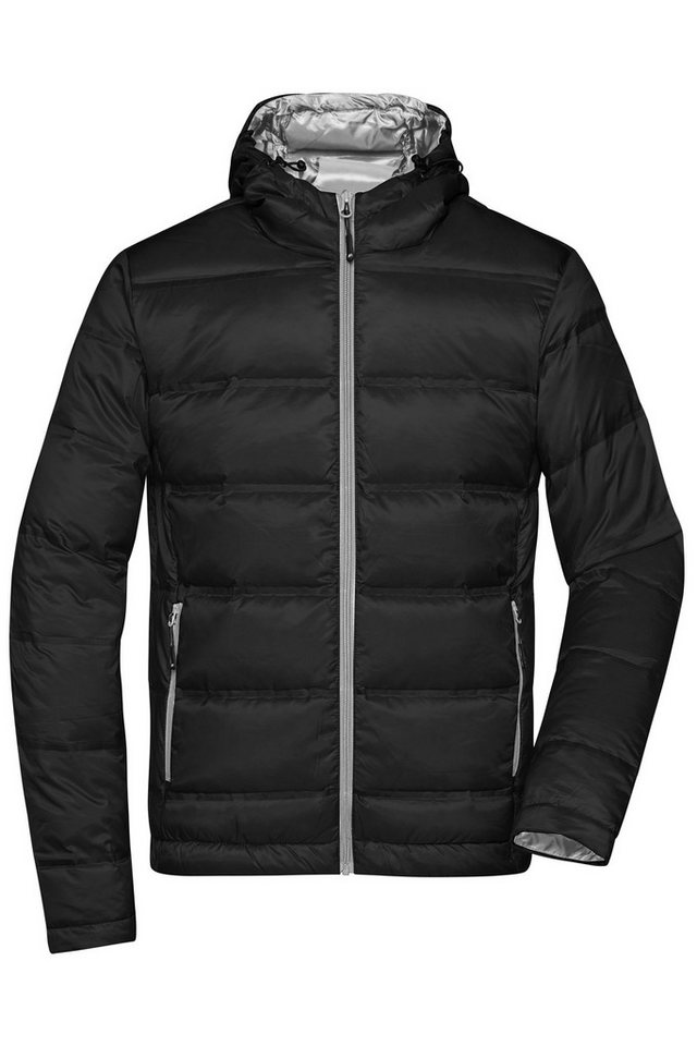 James & Nicholson Daunenjacke Sportliche Herren Daunenjacke mit Kontrast-Innenfutter JN1152 Gesteppte Daunenjacke in verschiedenen Farben von James & Nicholson
